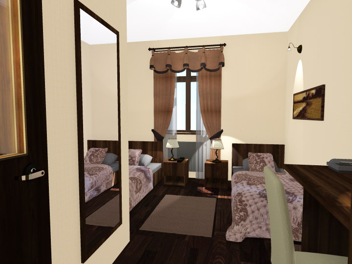 prokjekt pokoi pałacowych