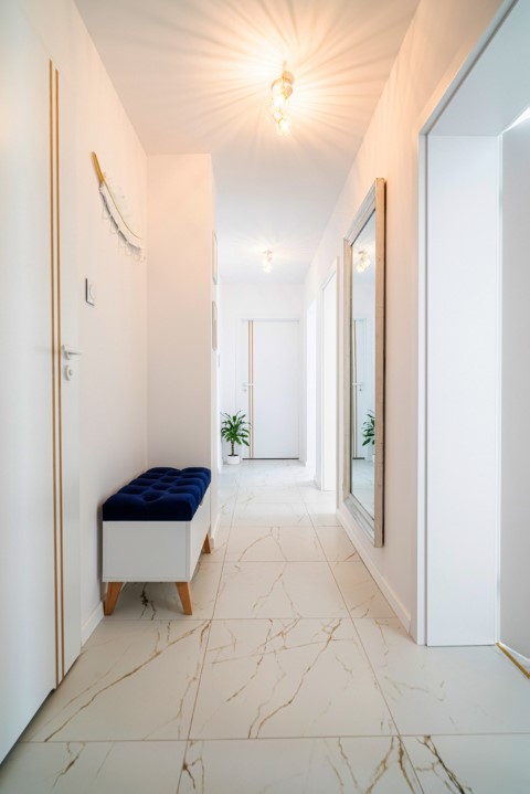 projekt powiększający optycznie przestrzeń