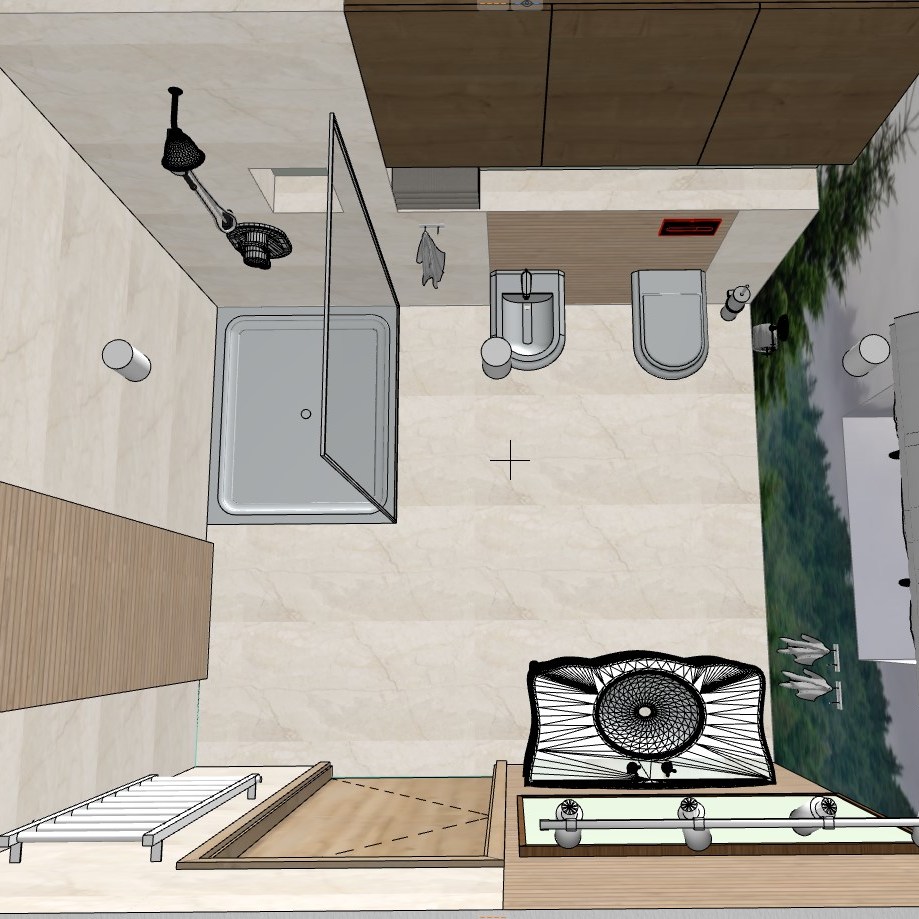 prysznic walk in bidet